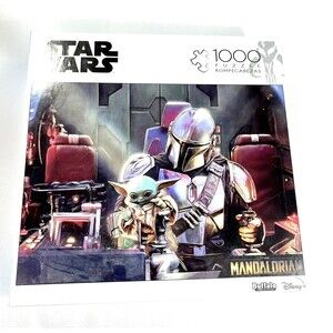 Star Wars Mandalorian 1000 Piece Buffalo Games Jigsaw Puzzle New Factory Sealed